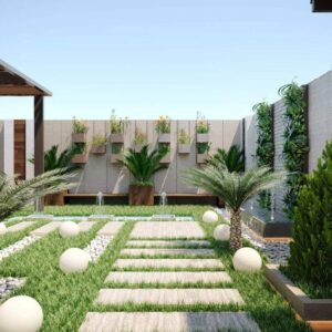 تنسيق حدائق بني مالك