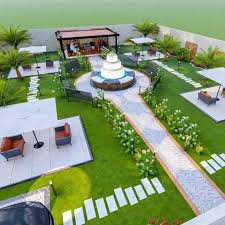 تنسيق حديقة حي المروة في جدة