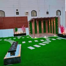 تركيب عشب صناعي للحدائق
