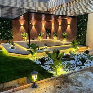 تصميم حدائق حديثة