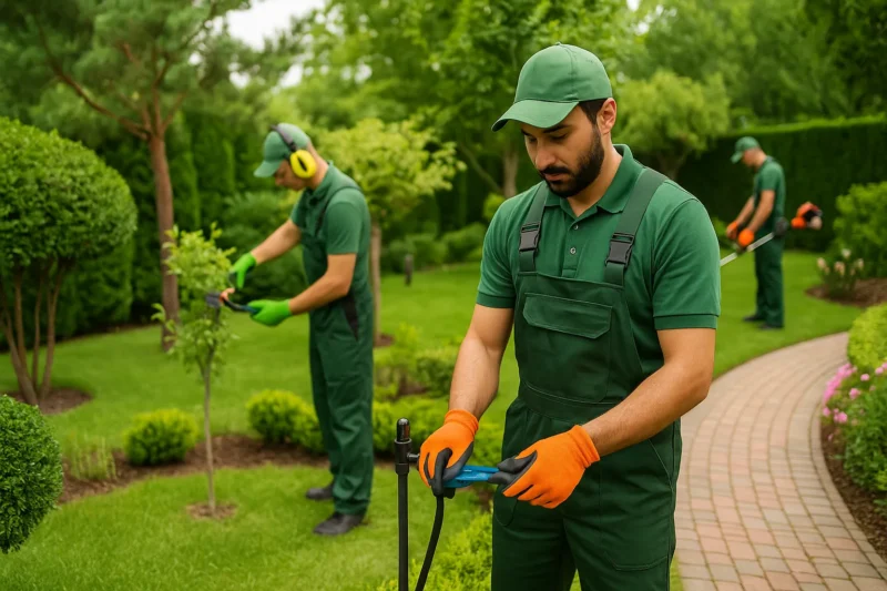 خدمات صيانة حدائق بجدة